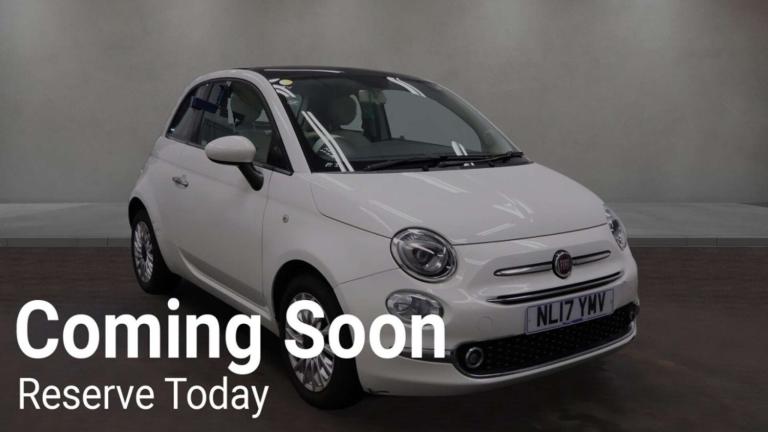 2017 Fiat 500 1.2 Lounge 3dr HATCHBACK PETROL Manual