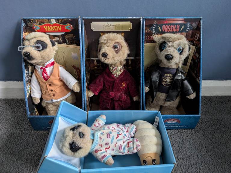 Meerkat teddies