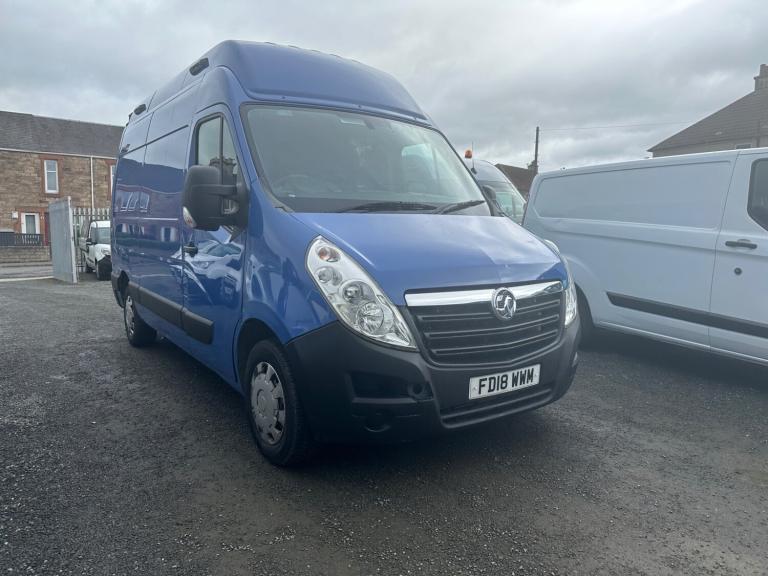 2018 Vauxhall Movano 2.3 CDTi BiTurbo H3 Van 145ps BLUE INJECTION  MWB EURO 6  PANEL VAN Diesel M...