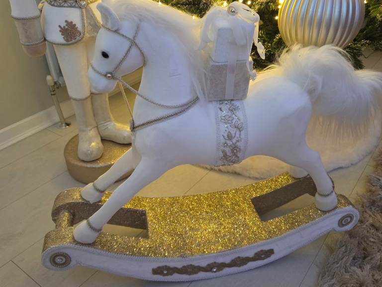 Rocking horse decoration