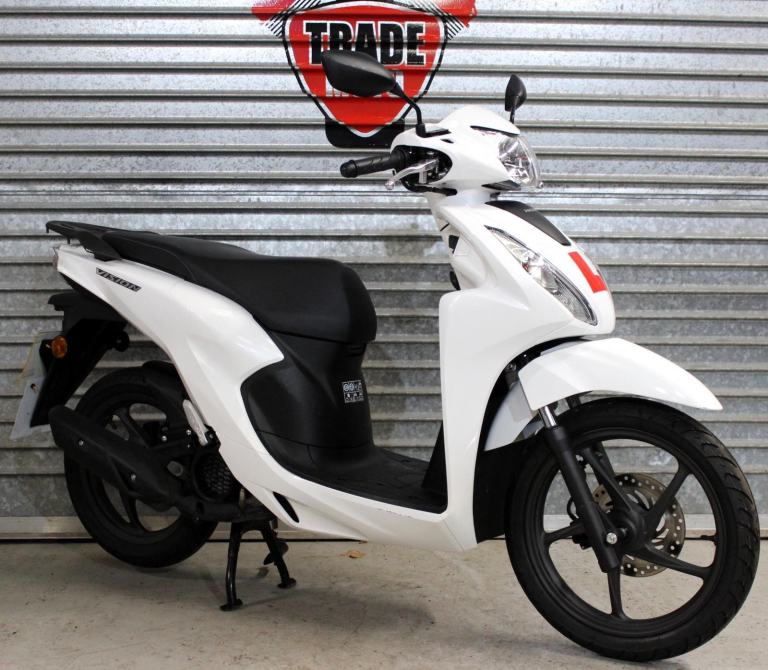2025 75 HONDA NSC 110 VISION WHITE TRADE SALE KEYLESS 252 mls MOT SCOOTER NSC110