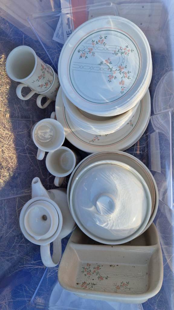 Biltons Coloroll dinner set