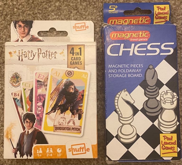 Harry Potter card game, magnetic chess