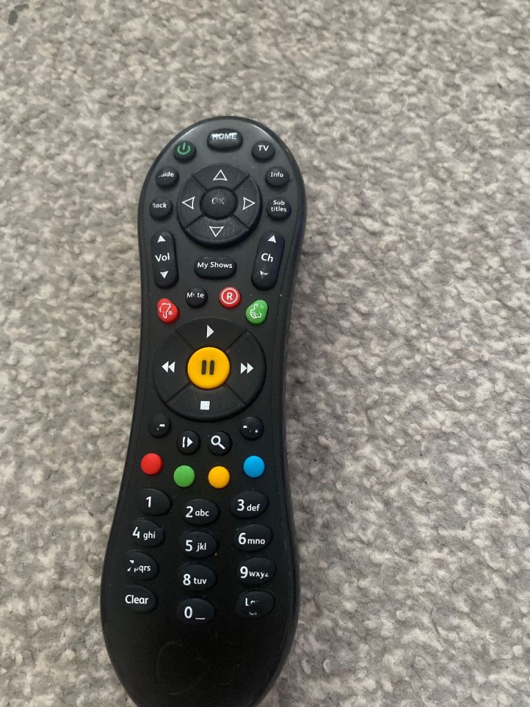 Virgin media remote control £3 excellent condition 