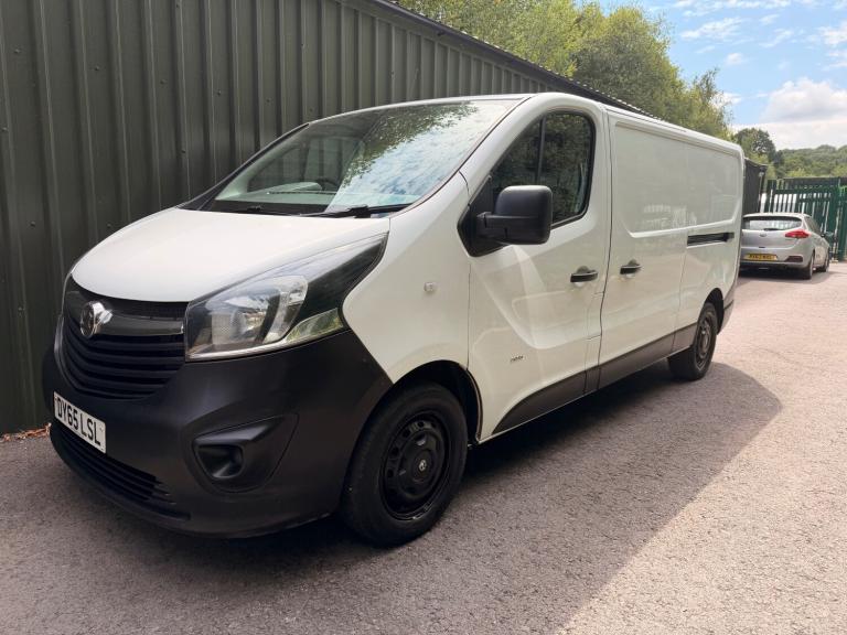2015 65 VAUXHALL VIVARO 1.6 CDTI 115PS H1 L2 LWB VAN 180K FSH WHITE NO VAT