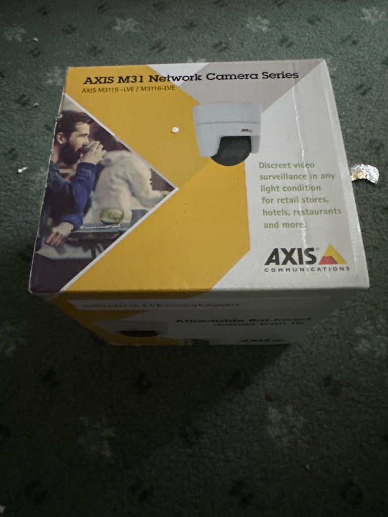 Axis M3116 LVE network camera