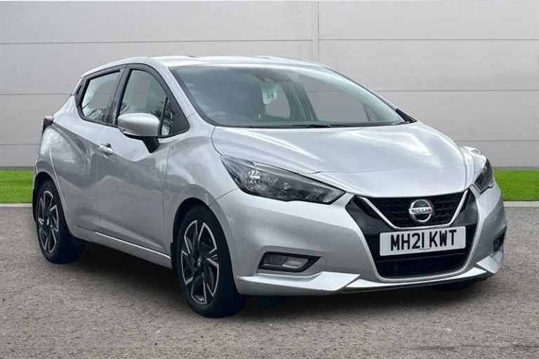 Nissan Micra 1.0 IG-T 92 ACENTA 5DR CVT Hatchback Petrol Automatic