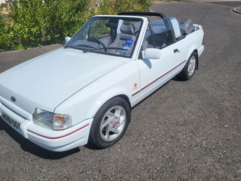 Ford, ESCORT, Convertible, 1989, Manual, 1597 (cc), 2 doors