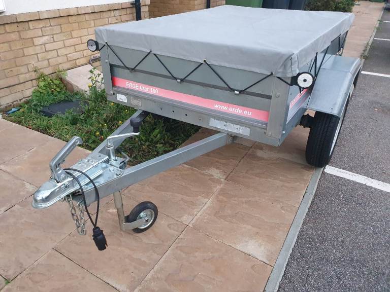 Erde First 150 Trailer with cover