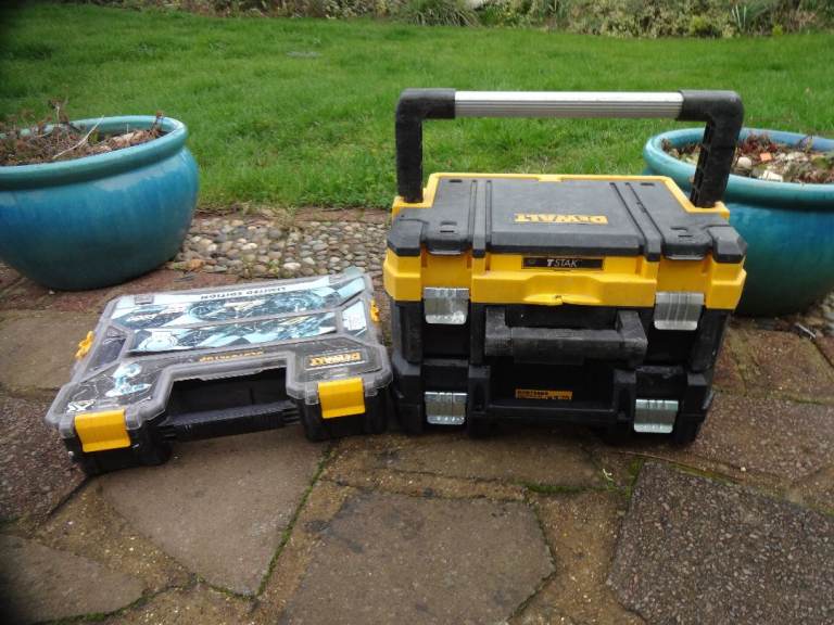 DEWALT TSTAK TOOL STORAGE x 3