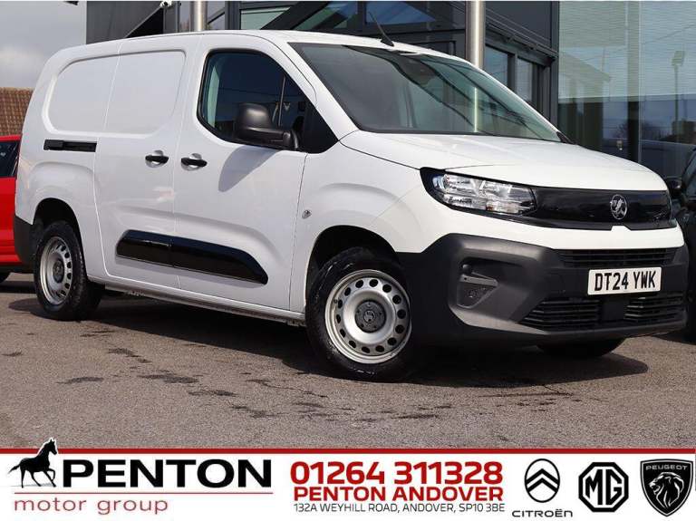 2024 Vauxhall Combo 1.5 Turbo D 2300 Prime XL Panel Van LWB Euro 6 (s/s) 6dr PANEL VAN Diesel Manual