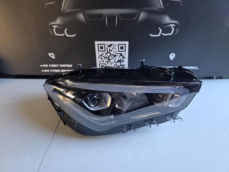 MERCEDES CLA C118 LED COMPLETE DRIVER SIDE HEADLIGHT 2019-2023