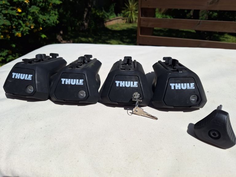 Thule Evo Raised Rail foot four pack 