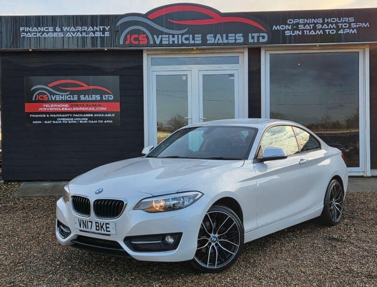 2017 BMW 2 Series 218d [150] Sport 2dr Step Auto [Nav] COUPE DIESEL Automatic