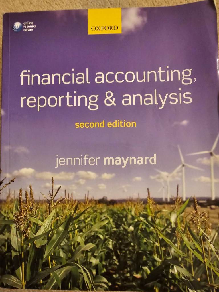 Financial accounting, reporting and analysis 