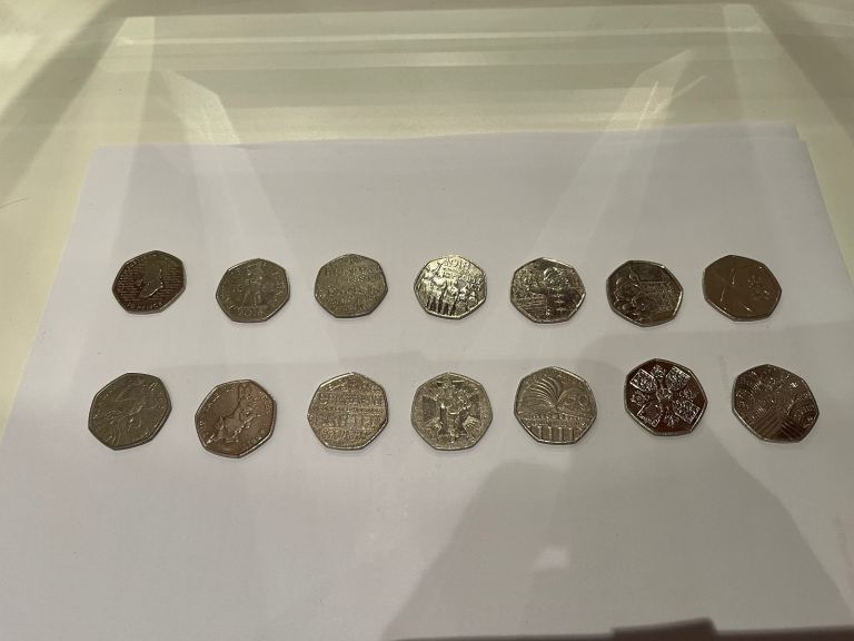 image for 50p coins