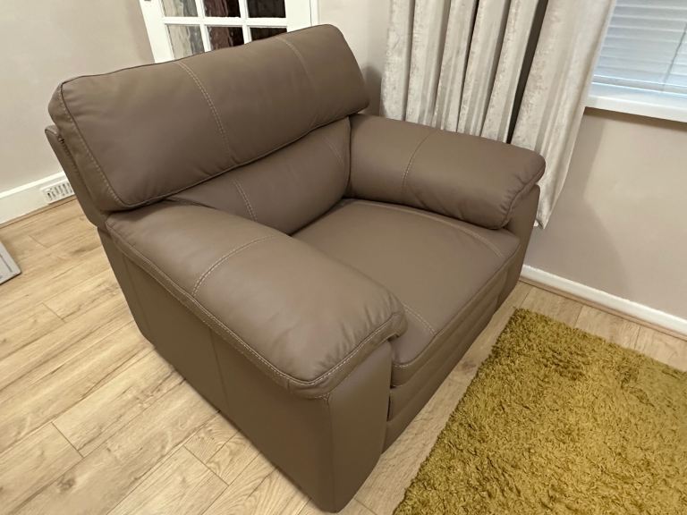 2 piece leather sofa
