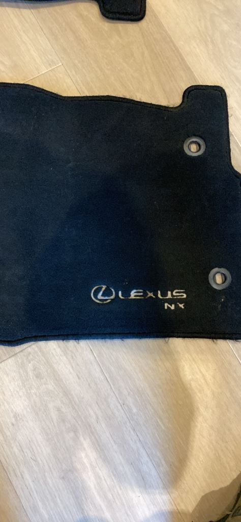 REDUCED Lexus NX car mats/ cash on collect only please 