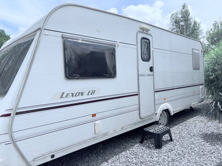 4 Berth fixed bed caravan 