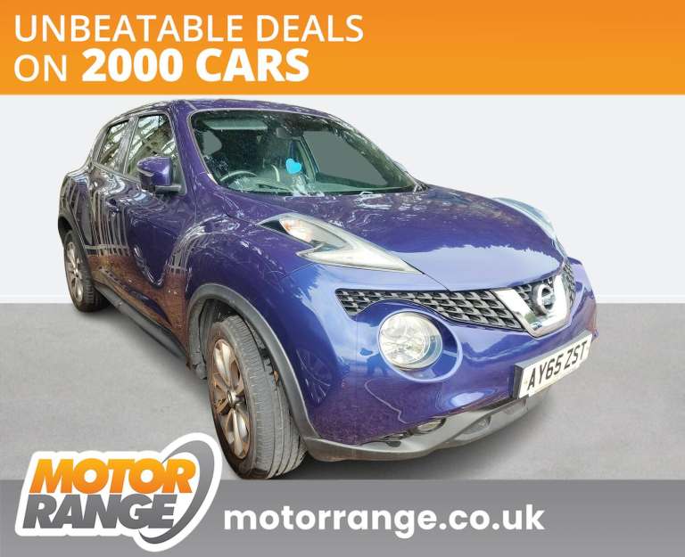 2015 Nissan Juke 1.2 DiG-T Tekna 5dr Crossover/SUV PETROL Manual