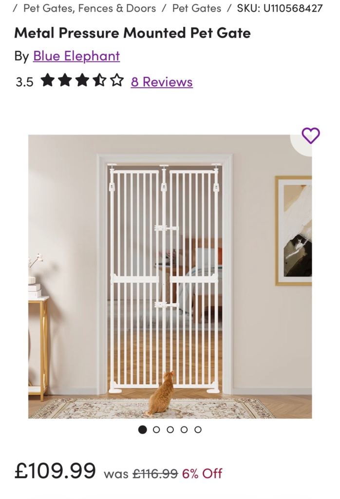 BRAND NEW PET GATE 
