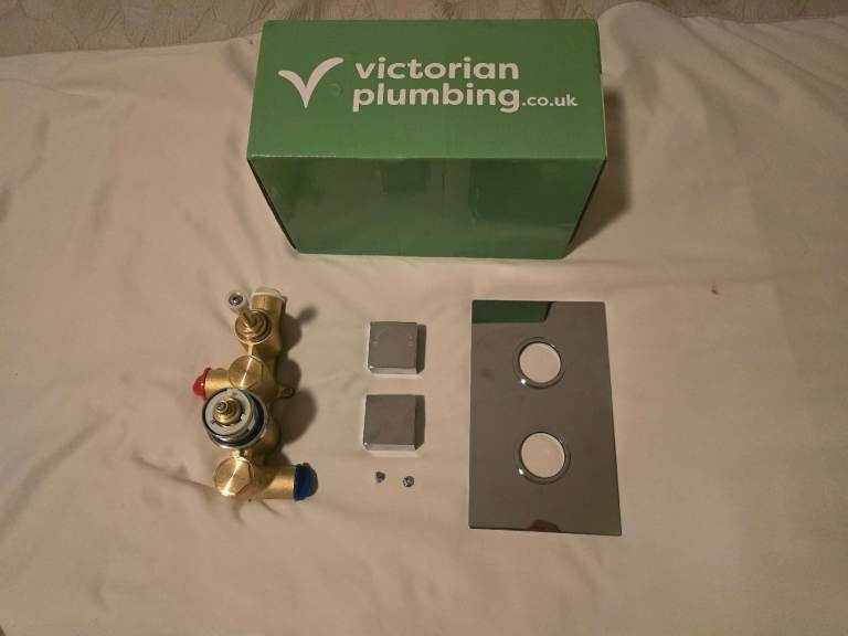 Victoria Plumbing Concealed Twin Shower Valve