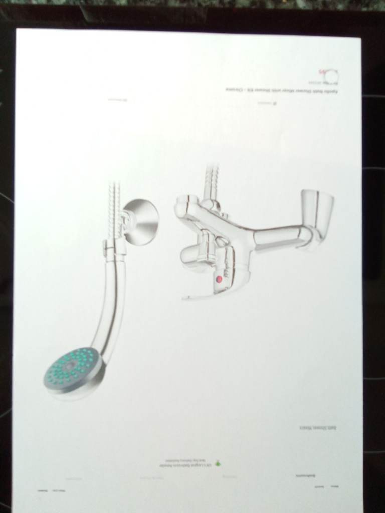 Victoria plumbing bath shower mixer with shower kit