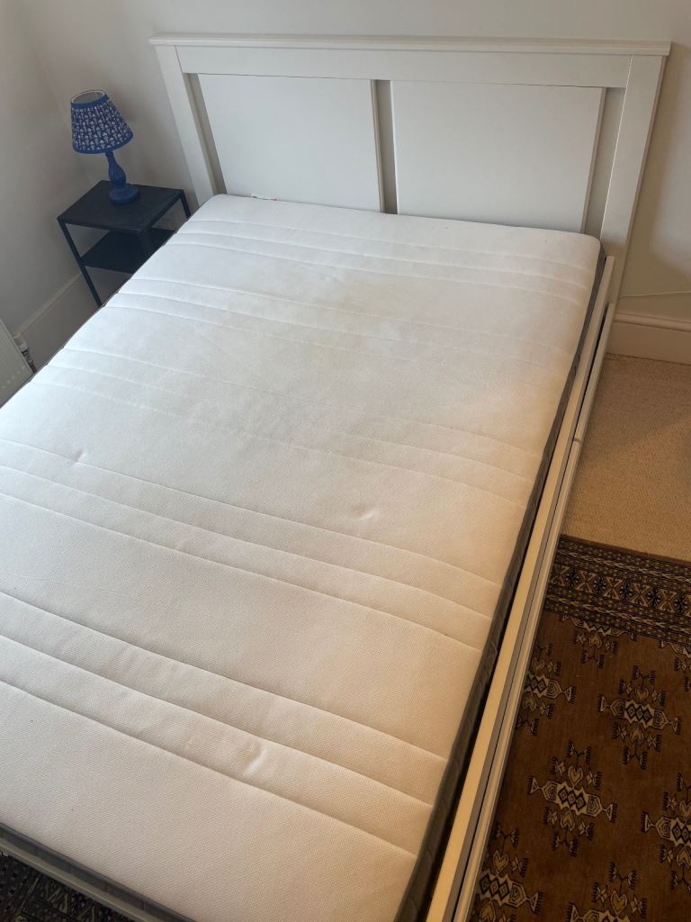 IKEA double bed & mattress