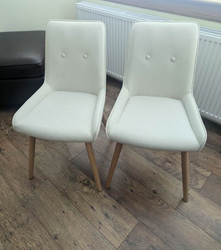 John Lewis Dining Chairs x 2 
