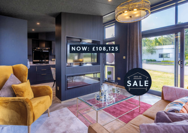 Luxury 2-Bed Lodge for Sale – 44ft x 14ft at Bredon View, Pershore| NOW £108,125!