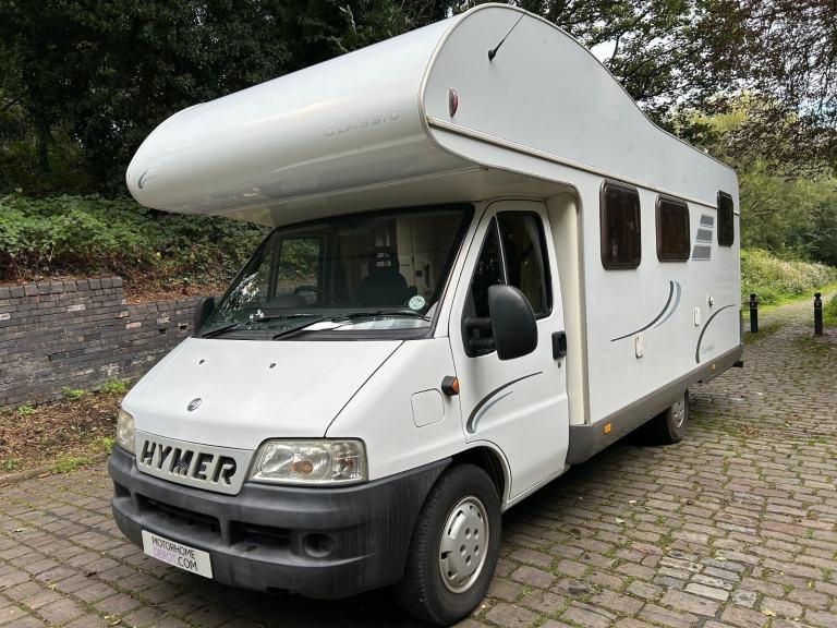 Hymer Classic 664 Motorhome fixed rear bed for sale 