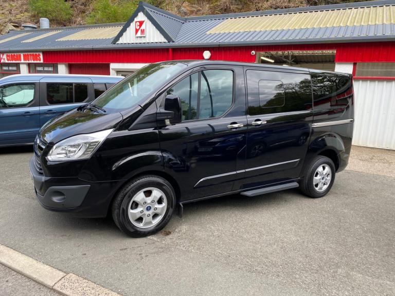 Ford Transit Custom Tourneo Titanium 6 Seater Crew Cab Van Wav Wheelchair Ramp 