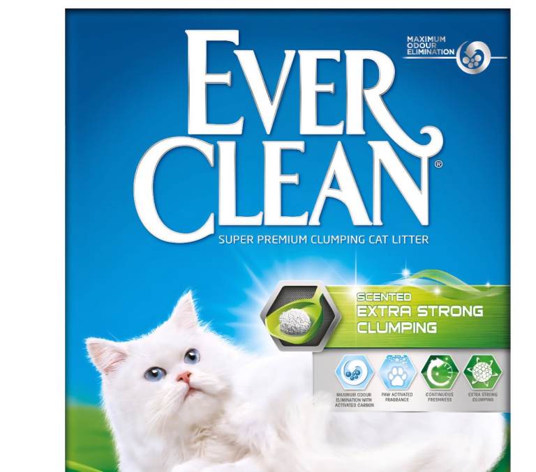 Selection of cat litter