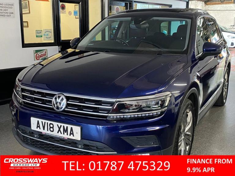 2018 Volkswagen Tiguan 1.4 TSI SEL SUV 5dr Petrol DSG Euro 6 (s/s) (150 ps) SUV Petrol Automatic