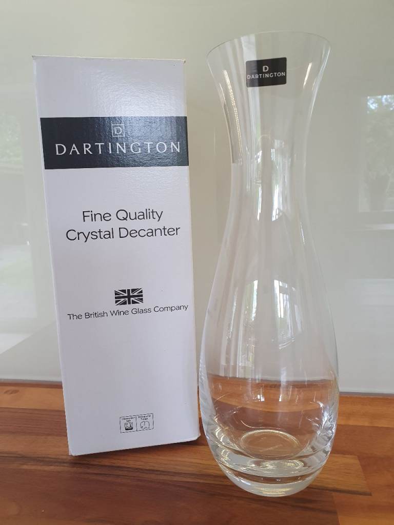 Dartington Crystal decanter, BNIB