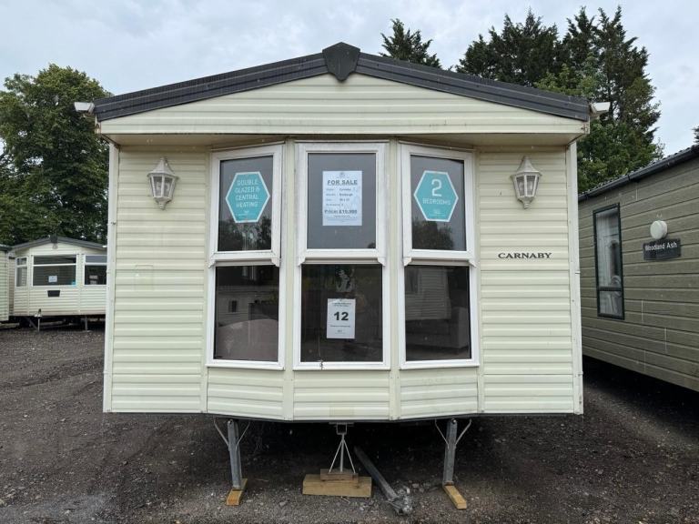 2 Bed 38x12 Static Caravan - DG, CH, New Carpet, Loose Furniture - Offsite Sale