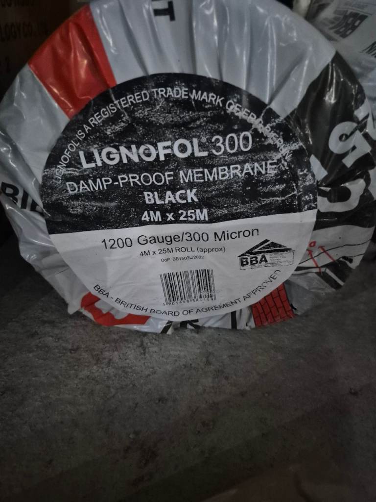 LIGNOFOL 300  DAMP-PROOF MEMBRANE  4M x 25M