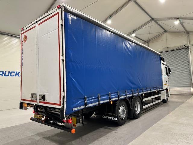 Mercedes Actros 2535 6x2 Sleeper Cab Curtainsider  