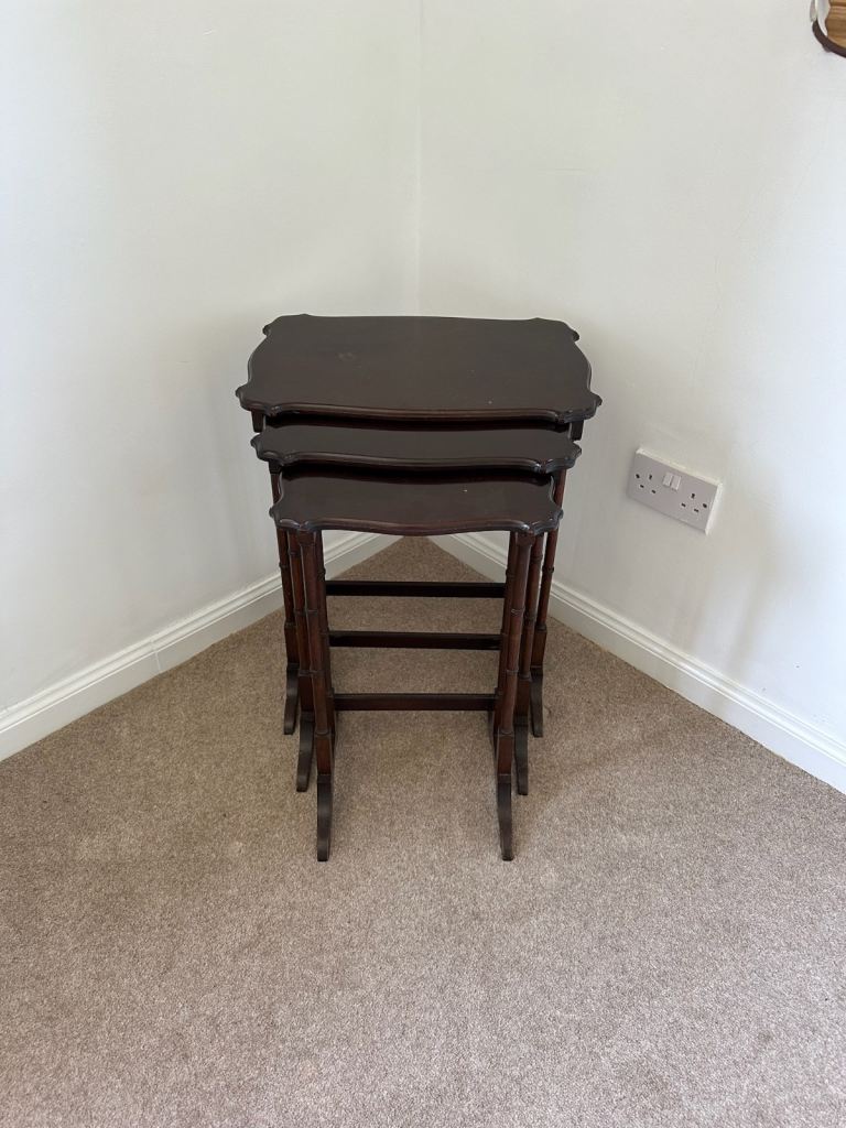 Antique nest of tables