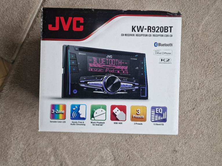 SALE JVC KW R920BT DOUBLE DIN STEREO