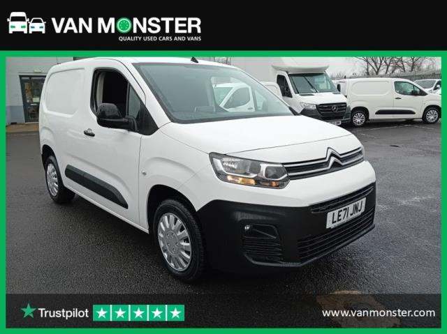 2022 Citroen Berlingo L1 1000 1.5BLUE HDI ENTERPRISE PRO 100PS EURO 6 Small Van Diesel Manual