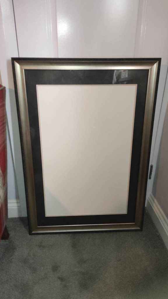 Large Picture Frame with Glass Mount 70cm x 101cm