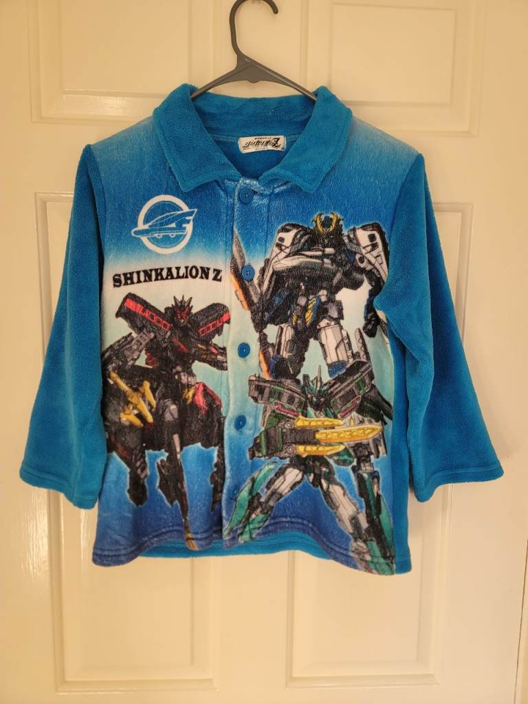 Kids Japan shinkansen images pajamas set 130cm