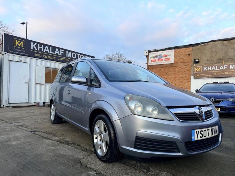 2007 Vauxhall Zafira 1.6i Energy 5dr MPV PETROL Manual