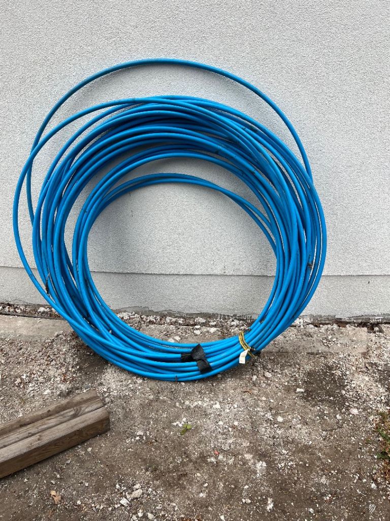 70m 20mm Blue MDPE Water Pipe – Good Condition