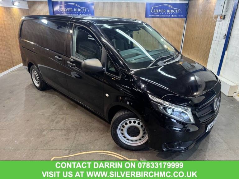 2020 Mercedes-Benz Vito 2.0 116 CDI Progressive Crew Van Double Cab 5dr Diesel G-Tronic RWD L2 Eu...