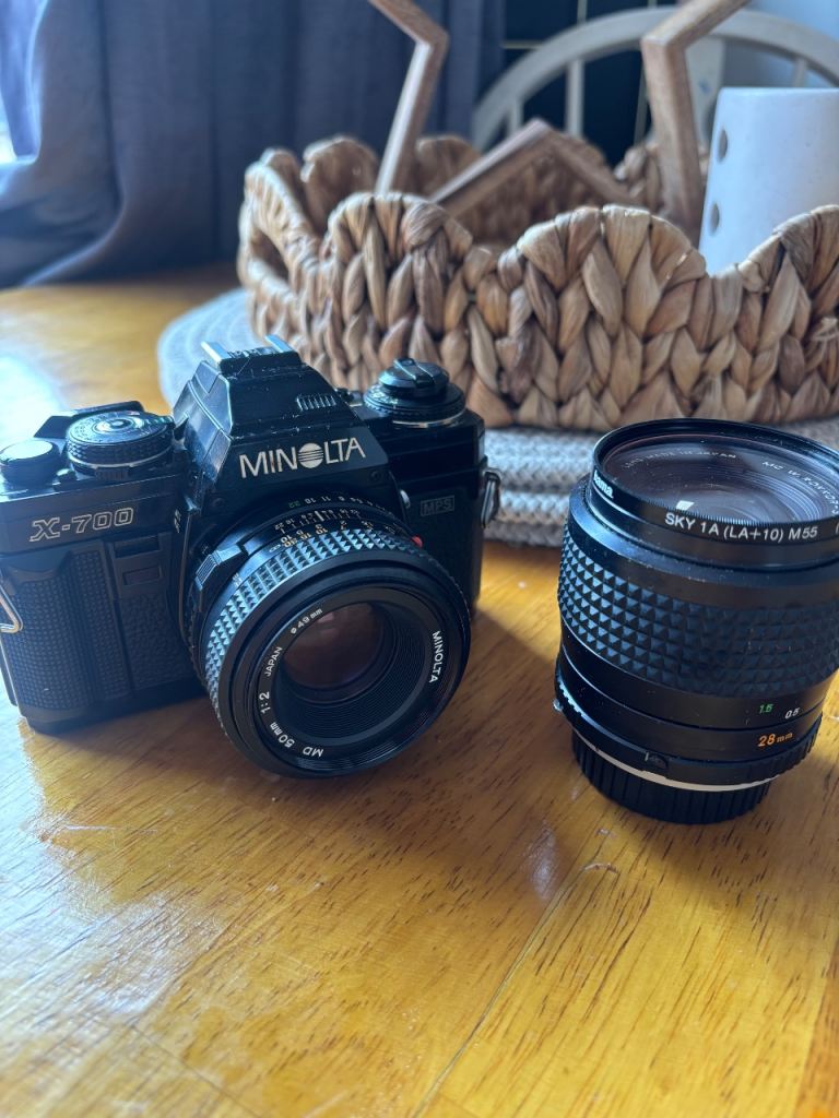 Minolta x700 with another lense 