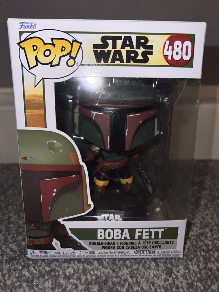 Disney Star Wars Bobba Fett Funko Pop Bobblehead (480)