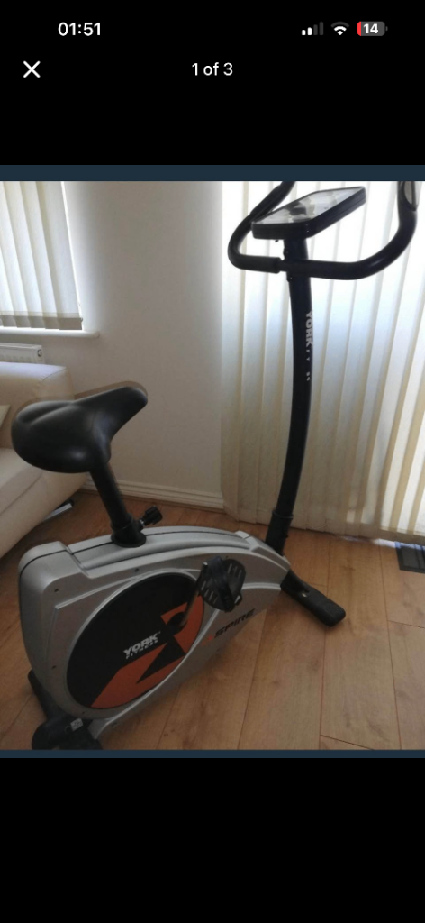 YORK Fitness Aspire Exercise Bike-model 53060