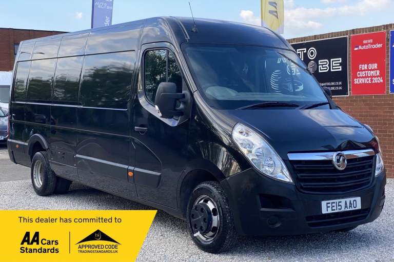 2015 Vauxhall Movano 2.3 CDTi 3500 BiTurbo ecoFLEX HDT RWD L4 H2 Euro 5 (s/s) 5dr (DRW) PANEL VAN...